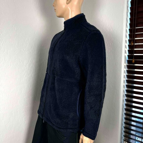 Tommy Bahama Sherpa Full Zip Jacket Size M $199 Sample in Indigo - Picture 4 of 12